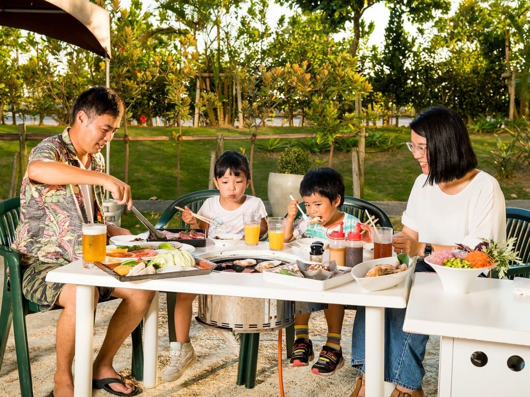 サザンビーチホテル＆リゾート BBQの様子